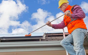 Hall Bower soft wash roof cleaning